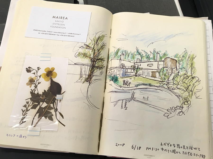Ryohei Kojima sketchbook